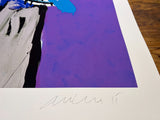 ADAM CULLEN "Growler - Purple" Signed, Limited Edition Print 90cm x 89cm