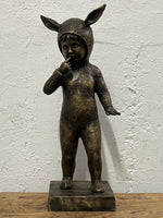 DAVID BROMLEY "Caught Out" Hand Signed, Bronze Sculpture