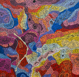 AILEEN ADAMSON "Piltati Wanampi" Original, Signed Acrylic on Canvas 93cm x 95cm0