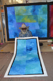 KUDDITJI KNGWARREYE "My Country" Acrylic on Canvas Painting 138cm x 60.5cm1
