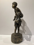 DAVID BROMLEY "Leapfrog (Boy)" Hand Signed, Cast Bronze Sculpture on Base