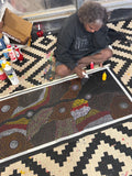 FREDA PRICE PETYARRE "My Country" Signed Acrylic on Canvas Painting 120cm x 60cm2