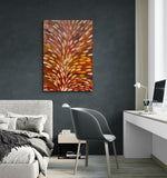 ESTHER HAYWOOD PETYARRE "Medicine Leaves" Signed Acrylic on Canvas 138cm x 95cm2