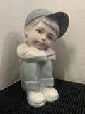 DAVID BROMLEY Children Series "Daydreaming" Hand Painted Resin Sculpture 61cm0