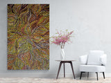 JEANNIE PETYARRE "Bush Yam Leaves" Hand Signed Acrylic on Canvas 196cm x 126cm2