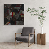 FREDA PRICE PETYARRE "My Country" Signed Acrylic on Canvas Painting 98cm x 94cm4