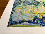 JOHN OLSEN "Springtide" Hand Signed, Limited Edition Print 51cm x 101.5cm2
