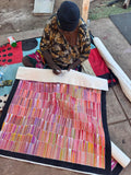 JEANNIE MILLS PWERLE "Bush Yam" Signed Acrylic on Canvas 99cm x 95cm1