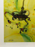 JOHN OLSEN "Big Frog...." Signed, LARGE Limited Edition Print 100cm x 80cm