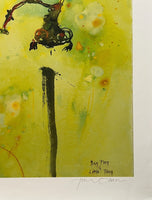 JOHN OLSEN "Big Frog...." Signed, LARGE Limited Edition Print 100cm x 80cm