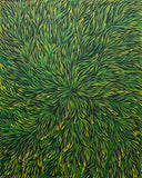 PATRICIA KAMARA "Bush Medicine Leaves" Signed Acrylic on Canvas 90cm x 72cm