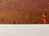 JOHN OLSEN "Sturt Peas Pilbara" Signed Limited Edition Digital Print 70cm x 77cm2