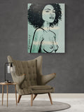 DAVID BROMLEY Nude "Milan" Polymer on Canvas Painting 120cm x 90cm3