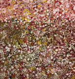 POLLY NGALE "Bush Plum" Original, Signed Acrylic on Canvas 100cm x 95.5cm0