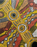 CLARISE TUNKIN "Minyma Marlilu Tjukurrpa" Acrylic on Canvas 75cm x 60cm