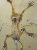 JOHN OLSEN "Monkeys II" Signed, Limited Edition Print 76cm x 56cm0