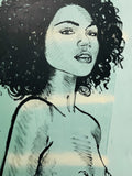 DAVID BROMLEY Nude "Milan" Polymer on Canvas Painting 120cm x 90cm1