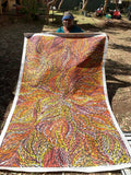 JEANNIE PETYARRE "Bush Yam Leaves" Hand Signed Acrylic on Canvas 196cm x 126cm1