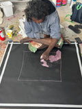 MAGDELINE PAYNE NUNGALA "Anwekety" Signed Original Acrylic on Canvas 94cm x 94cm1