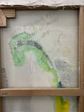 GRAHAM KUO "Silence #17" Original, Mixed Media on Canvas Painting 101cm x 101cm3