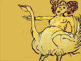 ADAM CULLEN "Leda & The Swan" Hand Signed, Limited Edition Print 100cm x 133cm0