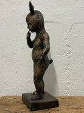 DAVID BROMLEY "Caught Out" Hand Signed, Bronze Sculpture