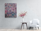 BESSIE PITJARA "Bush Plum" Signed Acrylic on Canvas Painting 115cm x 95cm2
