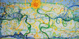 JOHN OLSEN "Springtide" Hand Signed, Limited Edition Print 51cm x 101.5cm0