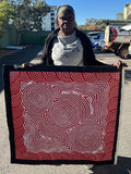 CECILY DANIELS NAPALTJARRI "Sand Hills" Signed Acrylic on Canvas 97.5cm x 91cm1
