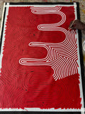 GLADYS DANIELS NAPALTJARRI "Sand Hills" Signed Acrylic on Canvas 89.5cm x 61.5cm2