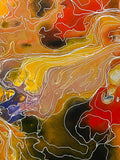 JANICE STANLEY PITJANTJARA "Pantu" Original,  Acrylic on Canvas 133.5cm x 96.5cm1