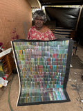 JEANNIE MILLS PWERLE "Bush Yam" Signed Acrylic on Canvas 136cm x 95.5cm2