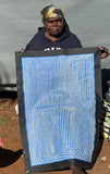 CECILY DANIELS NAPALTJARRI "Sand Hills" Signed Acrylic on Canvas 89cm x 60cm3