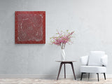 CECILY DANIELS NAPALTJARRI "Sand Hills" Signed Acrylic on Canvas 97.5cm x 91cm3