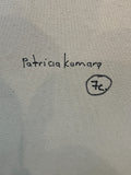 PATRICIA KAMARA "Bush Medicine Leaves" Signed Acrylic on Canvas 43cm x 20cm2