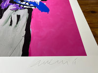 ADAM CULLEN "Growler - Pink" Signed, Limited Edition Print 90cm x 89cm