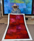 KUDDITJI KNGWARREYE "My Country" Acrylic on Canvas Painting 137cm x 61cm1
