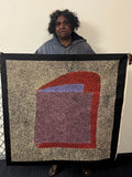 MAGDELINE PAYNE NUNGALA "Anwekety" Signed Original Acrylic on Canvas 94cm x 94cm6