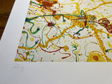 JOHN OLSEN "Seafood Paella" Hand Signed, Limited Edition Print 50cm x 125cm1