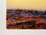 SANDRA LEVESON "Escondido" Signed Limited Edition Silkscreen 32cm x 112cm2