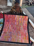 JEANNIE MILLS PWERLE "Bush Yam" Signed Acrylic on Canvas 99cm x 95cm2