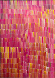 JEANNIE MILLS PWERLE "Bush Yam" Signed Acrylic on Canvas 138.5cm x 98.5cm0