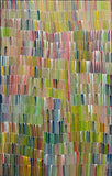 JEANNIE MILLS PWERLE "Bush Yam" Signed Acrylic on Canvas 151cm x 96cm0
