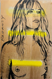 DAVID BROMLEY Nude "Ally" Original Polymer Painting on Canvas 90cm x 60cm0