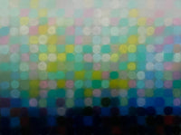 MATTHEW JOHNSON "Verte II" Signed, Original Oil on Canvas Painting 76cm x 101cm