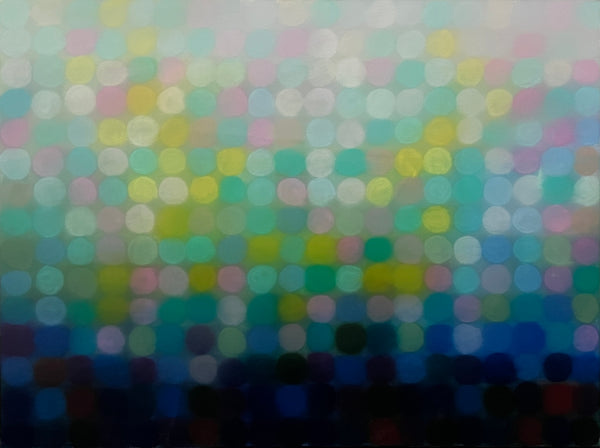 MATTHEW JOHNSON "Verte II" Signed, Original Oil on Canvas Painting 76cm x 101cm
