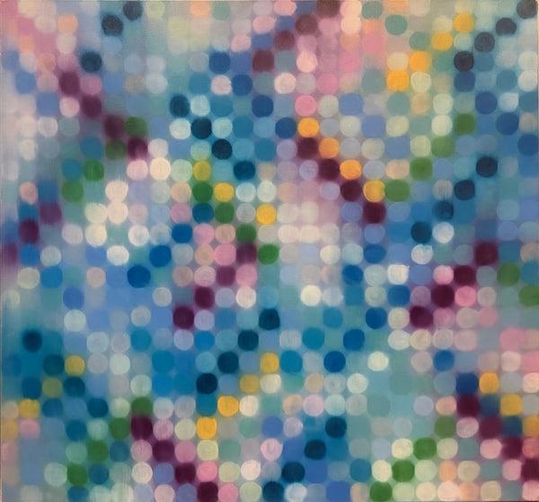 MATTHEW JOHNSON "Untitled" Signed, Original Oil on Linen Painting 140cm x 150cm