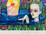 DEL KATHRYN BARTON "To Love Like This, 2023" Hand Signed, Limited Edition Print 76cm x 125cm