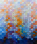 MATTHEW JOHNSON "Sun Farm" Signed, Original Oil on Linen Painting 91.5cm x 76.5cm