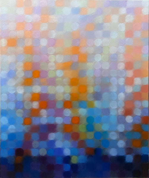 MATTHEW JOHNSON "Sun Farm" Signed, Original Oil on Linen Painting 91.5cm x 76.5cm
